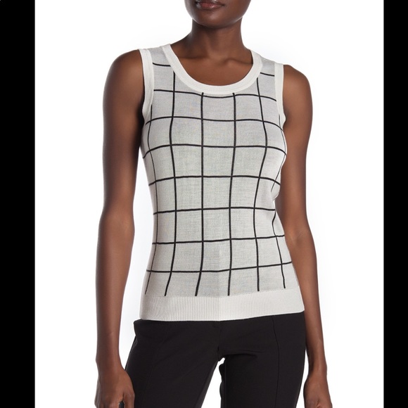 Halogen Crew Neck Knit Tank - Picture 1 of 3